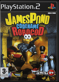 James Pond Codename Robocod PAL Playstation 2 PAL box art